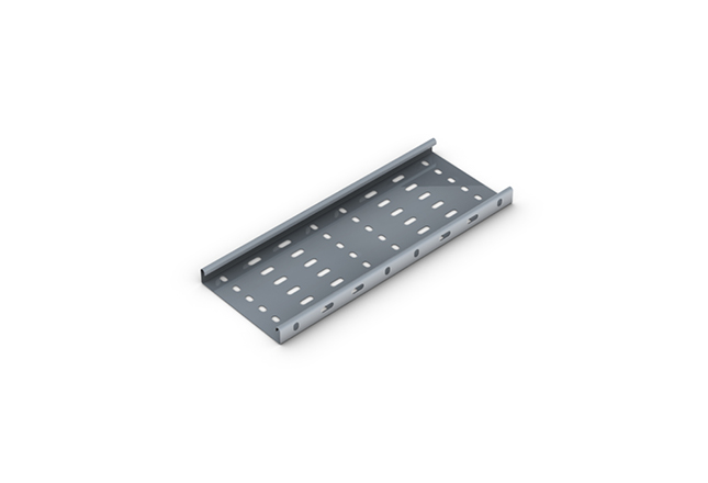 Medium Duty Return Flange Straight Tray